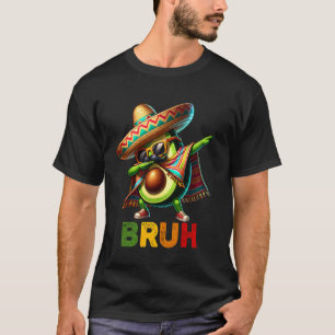 Bruh Dab Avokado Poncho Rolig Kids Pojkar Mäns Cin T Shirt