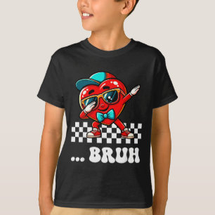 Bruh Dabba Hjärta Meme Roligt Talesätt Bro Killar T Shirt
