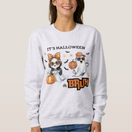 Bruh Det är Halloween Funny Ghost Spooky Vibes T Shirt