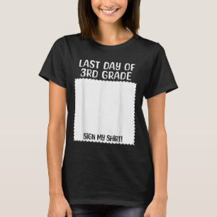 Bruh Det är min sista dag i 3:e klass Rolig examen T Shirt