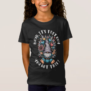 Bruh det är provdagen du klarar det här roliga sko t shirt
