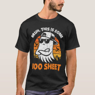 Bruh det här är lite Boo Lakan Ghost Halloween Man T Shirt