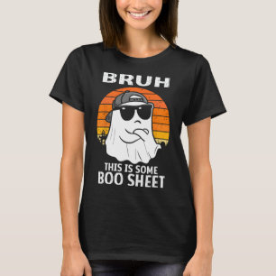 Bruh det här är lite Boo Lakan Ghost Halloween Man T Shirt
