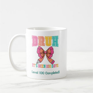 Bruh Det Har Gått 100 Dagar Penna Slinga Coquette Kaffemugg