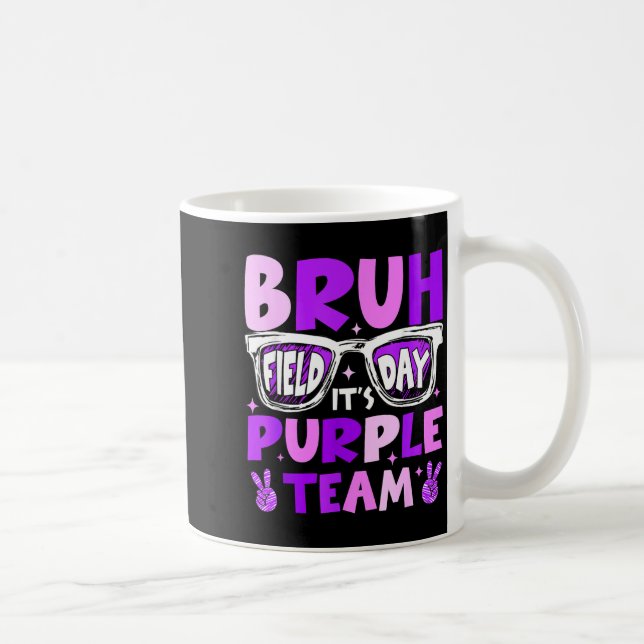 Bruh fält dag lila team låt spelen börjaBruh Kaffemugg (Höger)