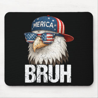 Bruh Fjärde 4:e Juli Örn Amerikansk Patriotisk M Musmatta