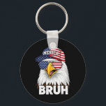 Bruh Fourth 4th Of July Eagle American Patriotic M Nyckelring<br><div class="desc">Bruh Fourth 4th Of July Eagle American Patriotic Mens Boys 1</div>