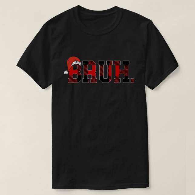 Bruh Funny jul Play Tonåringar Boys Kids Julafton  T Shirt (Design framsida)