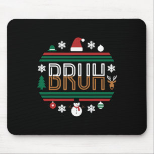 Bruh Funny jul Red Play Tonåringars Boys Kids Xma Musmatta