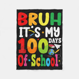 Bruh har mina 100 dagar i skolan 100 dagar i Groov Fleecefilt
