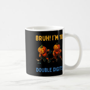 Bruh jag är dubbla siffror 10-års födelsedag Pumpk Kaffemugg