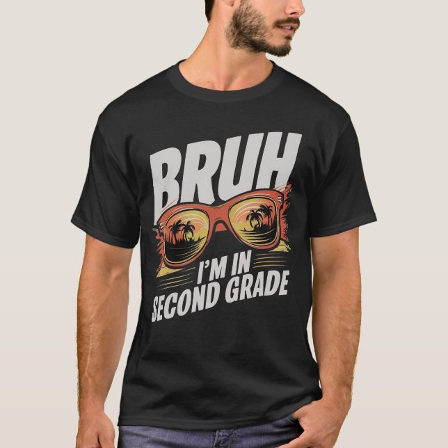 Bruh, jag är i andra Klass T Shirt (Framsida)