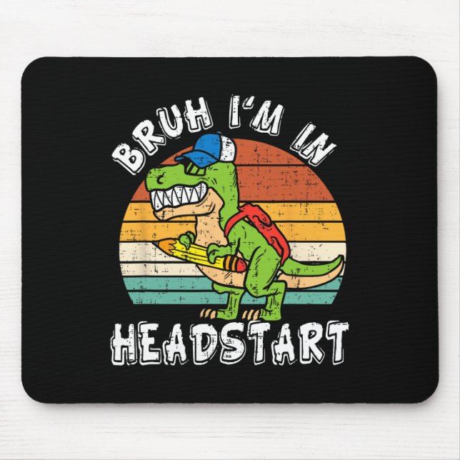 Bruh jag är i Headstart Dinosaur Ck till skolan He Musmatta (Framsidan)