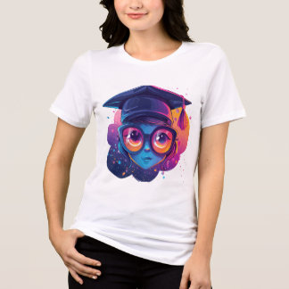 Bruh jag är ute - fett och färgstark graffiti desi t shirt