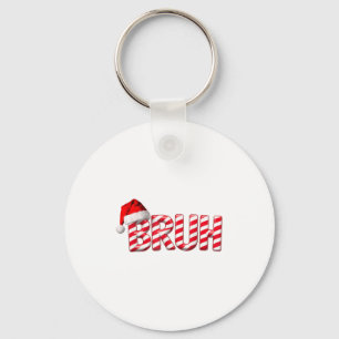 Bruh Jul Candy cane för Tonåring pojkar Funny Jula Nyckelring