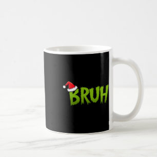 Bruh Jul Kids Tonåringars Boys Funny Jul Hum Kaffemugg