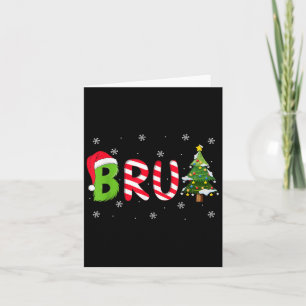 Bruh julskämt bro roliga män pojkar Bruh meme Kort