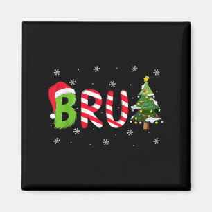 Bruh julskämt Bro roliga män pojkar Bruh meme Magnet