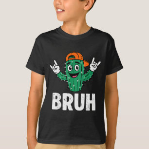 Bruh Kaktus Rolig Cinco De Mayo Dab Kaktus Mäns Bo T Shirt