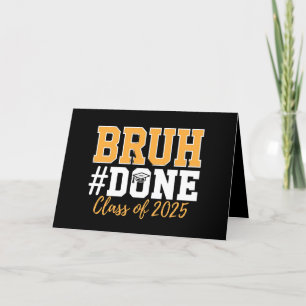 Bruh Klart Klass 2025 Examen Examen Tack Kort