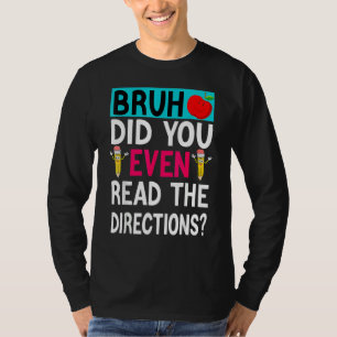 Bruh läste du ens regissören Sayi T Shirt