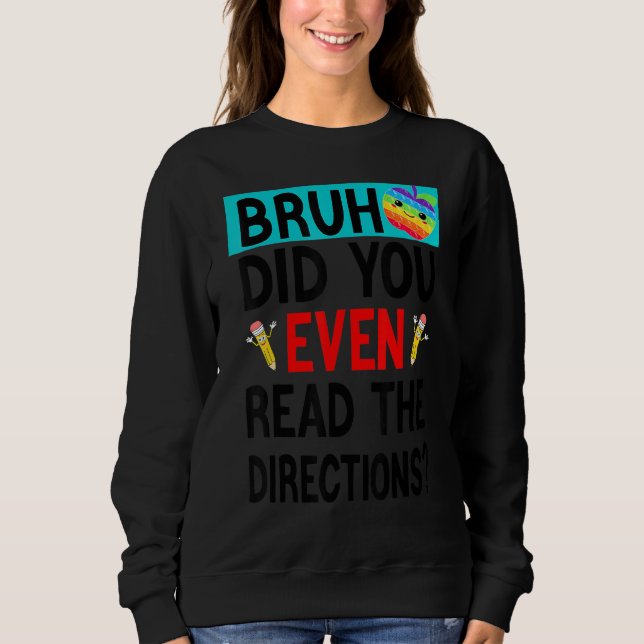 Bruh. Läste du ens regissören? T Shirt (Framsida)
