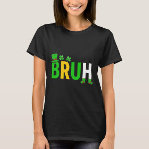 Bruh Meme Funny som säger Bro Hälsning Tonåring Bo T Shirt