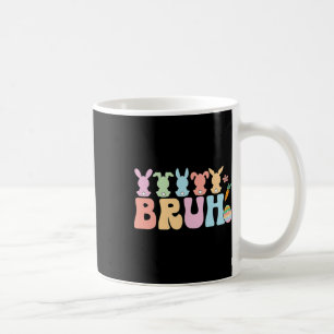 Bruh Meme Funny som säger Bro Hälsning Tonåringars Kaffemugg