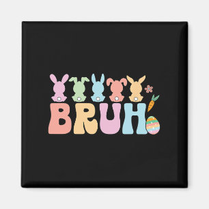 Bruh Meme Funny som säger Bro Hälsning Tonåringars Magnet