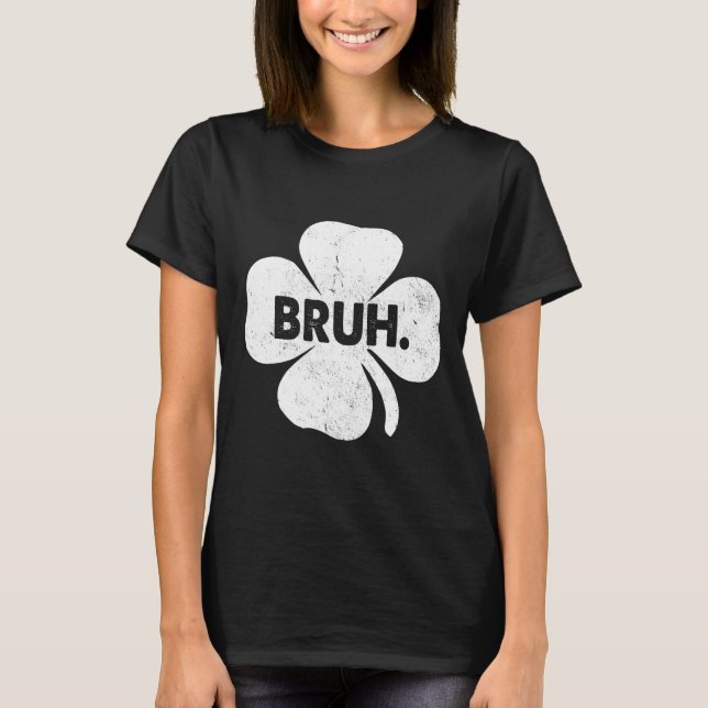 Bruh Meme Funny som säger Bro Tonåringar Boys St P T Shirt (Framsida)