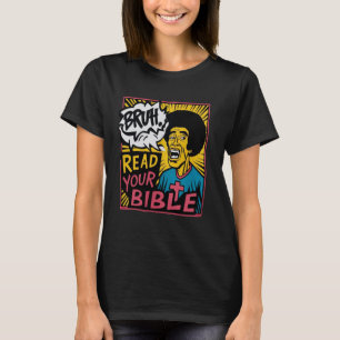 Bruh Meme Läs Din Bibel Gud Rolig Jesus Kristna T Shirt