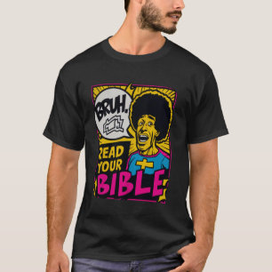 Bruh Meme läste din bibelgud Hernyj Jesus Christia T Shirt