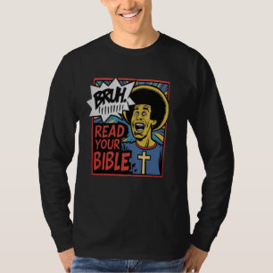 Bruh Meme läste din bibelgud Hernyj Jesus Christia T Shirt