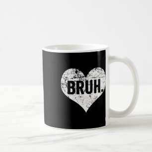 Bruh-meme rolig fras bro hälsning tonåringar pojka kaffemugg