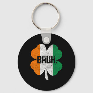 Bruh Meme Roligt Tales Bro Hälsning Pojkar St Patr Nyckelring