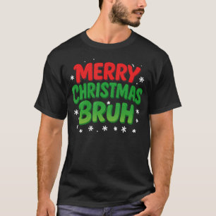 Bruh Meme Roligt Talesätt Bro Hälsning Tonåringar T Shirt