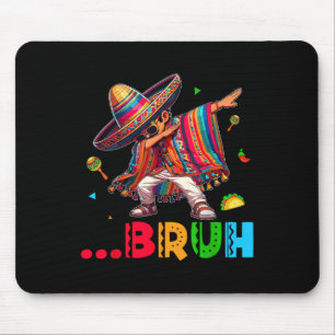 Bruh Mexican Boy Dabbing Poncho Cinco De Mayo Kids Musmatta