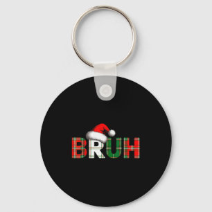 Bruh Roligt Jul Meme Xmas Tonåringar Pojkar Barn X Nyckelring