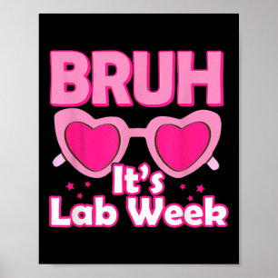 Bruh Rosa Lab Vecka 2024 Mediccal Lab Science Lab Poster