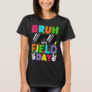 Bruh sin Fält Day Lacher Boys Girls Kids Lycklig F T Shirt