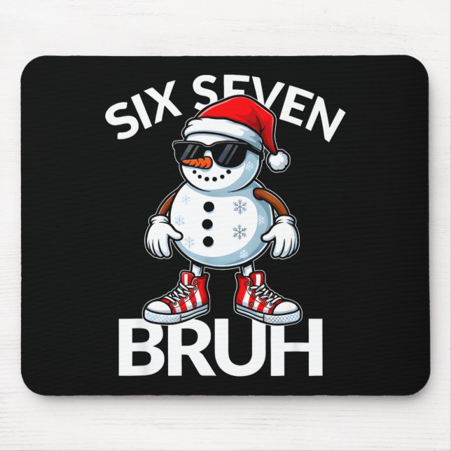 Bruh Six Seven 6 7 Meme Christmas Funny Xmas Mens  Musmatta (Framsidan)