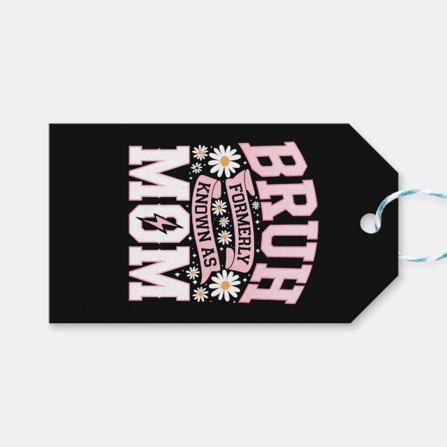 Bruh som tidigare kallades Mamma Mors dag Presentetikett (Framsidan (Horisontell))