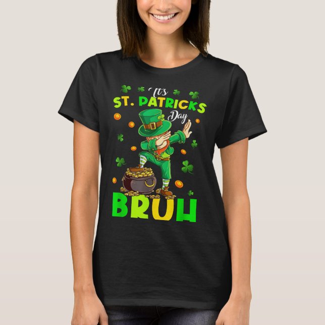 Bruh st patricks dag pojkar barn saint patricks da t shirt (Framsida)