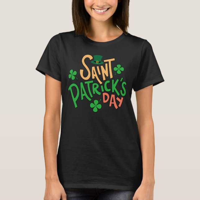 Bruh St Patricks Day Boys Kids Saint Patricks Day  T Shirt (Framsida)