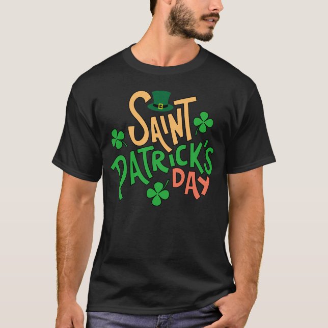 Bruh St Patricks Day Boys Kids Saint Patricks Day  T Shirt (Framsida)