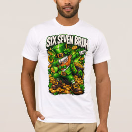 Bruh St Patricks Day Sex Sju Män Kvinnor T Shirt