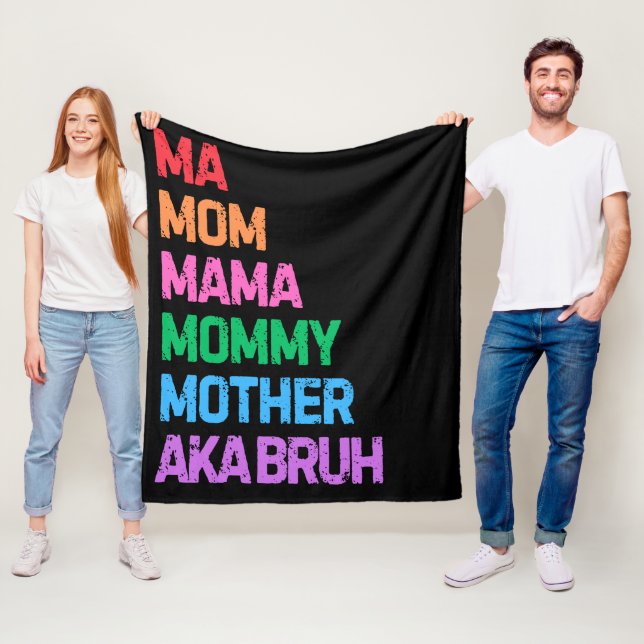 Bruh, tidigare känd som mamma mors dag mamma-gåva fleecefilt (På plats)