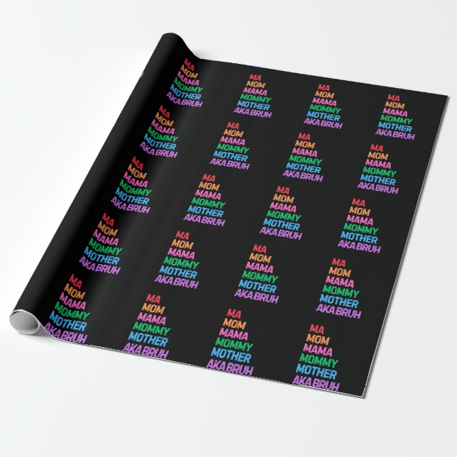 Bruh, tidigare känd som mamma mors dag mamma-gåva presentpapper (Utrullad)