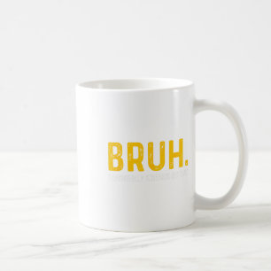 Bruh tidigare känd som Pappa Vintage Funny Far#39 Kaffemugg