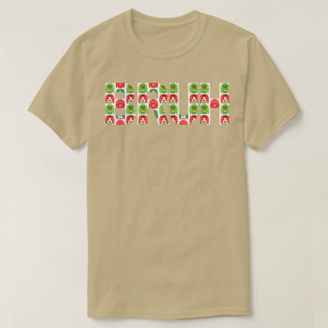 Bruh Ugly jul Sweater Brother Funny Julafton Swe T Shirt (Design framsida)